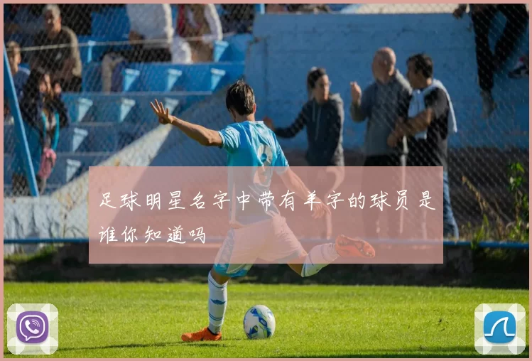 足球明星名字中带有羊字的球员是谁你知道吗