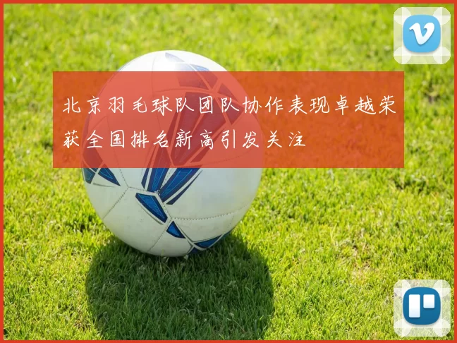 北京羽毛球队团队协作表现卓越荣获全国排名新高引发关注