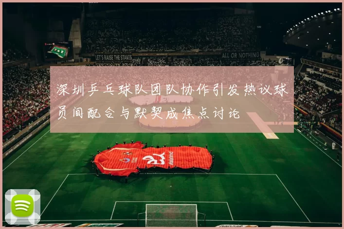 深圳乒乓球队团队协作引发热议球员间配合与默契成焦点讨论